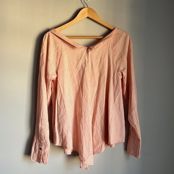FREE PEOPLE striped button down shirt - Picture 5 of 8